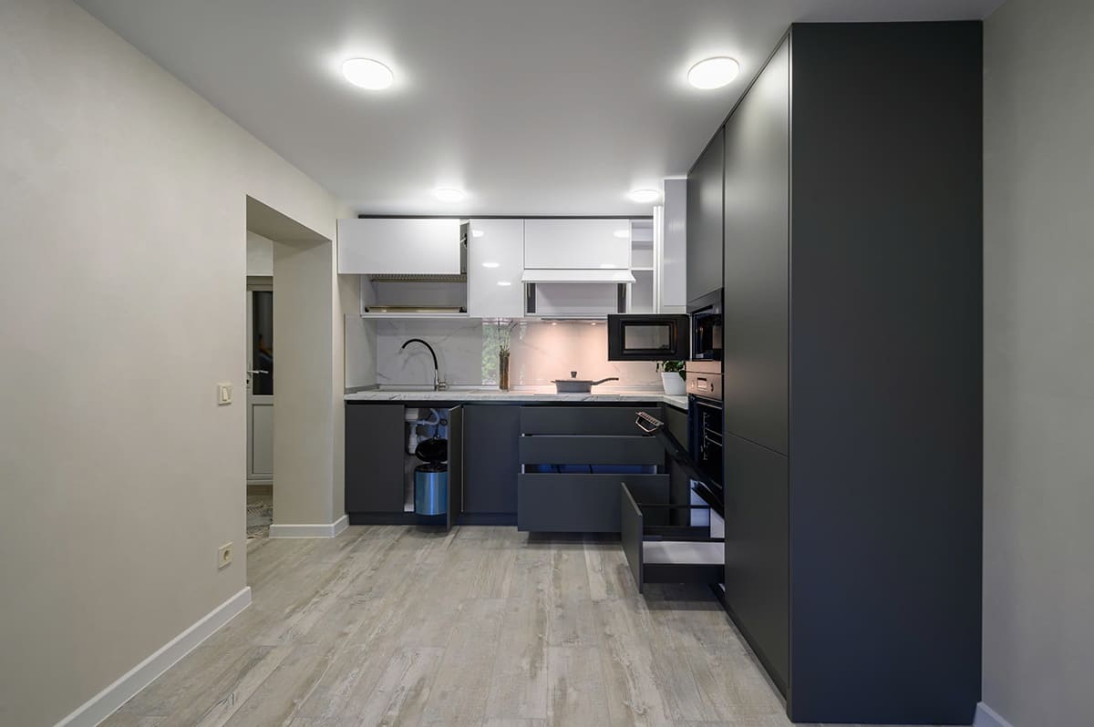 Phụ kiện tủ bếp cánh Acrylic chữ L Phụ kiện tủ bếp cánh Acrylic chữ L