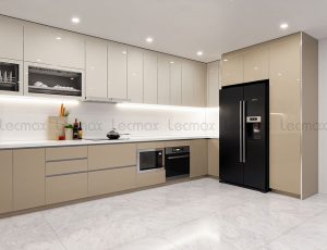 Tủ bếp inox cao cấp Lecmax Home