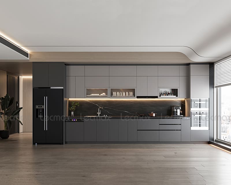 Tủ bếp inox 304 chữ I Tủ bếp inox 304 chữ I