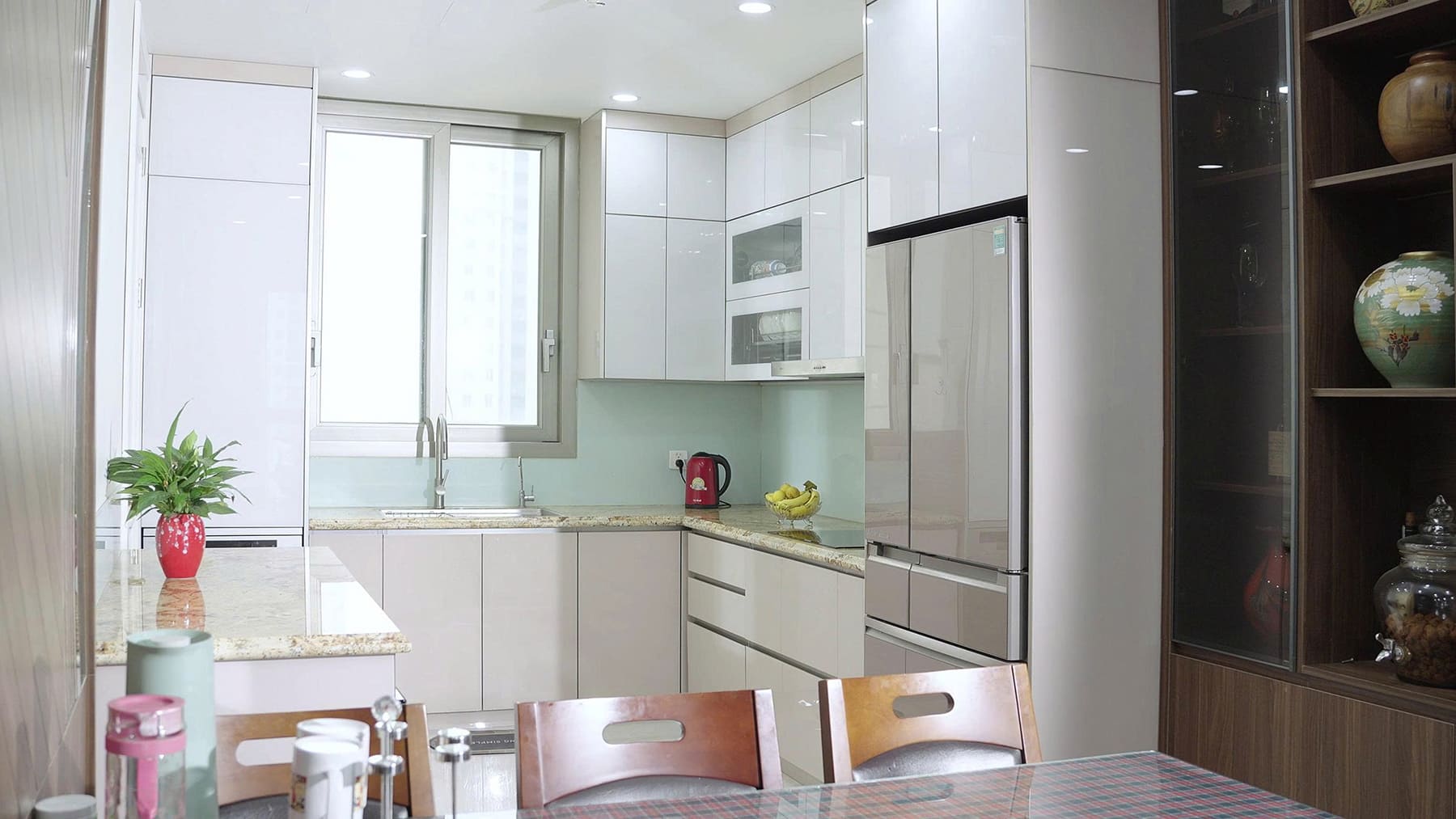 Tủ bếp inox 304 nhà a Tú Hà Đông Hà Nội