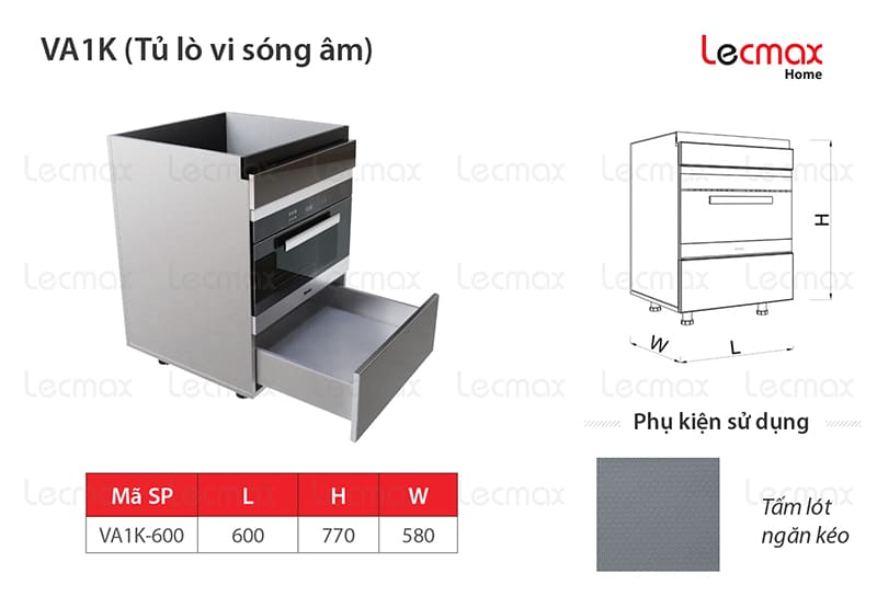 Tủ lò vi sóng âm