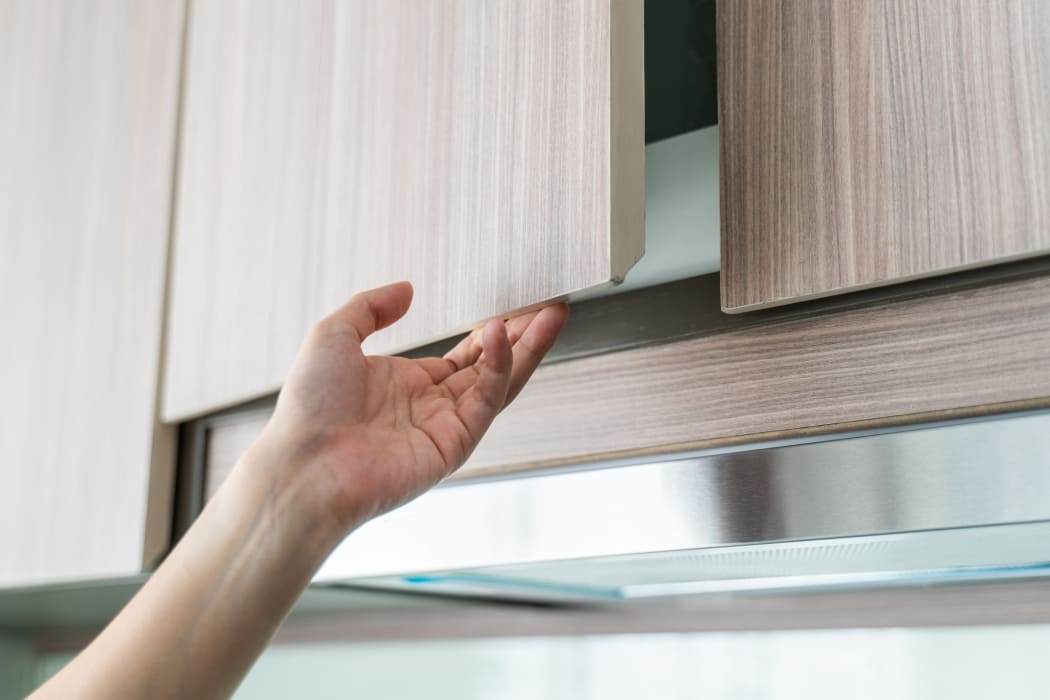 Tủ bếp gỗ công nghiệp cánh Acrylic Tủ bếp gỗ công nghiệp cánh Acrylic