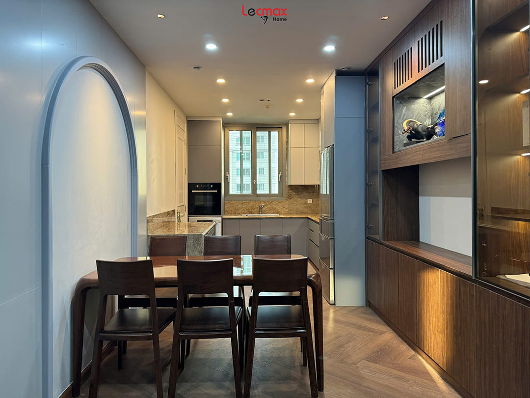 Tủ bếp inox 304 nhà a Tú ở Hà Đông