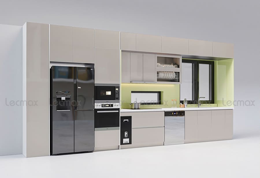 Tủ bếp kịch trần