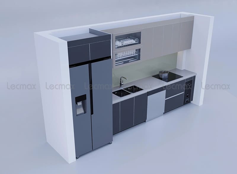 Kích thước tủ bếp tiêu chuẩn