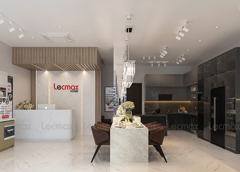 Nhà máy sản xuất tủ bếp inox Lecmax Home