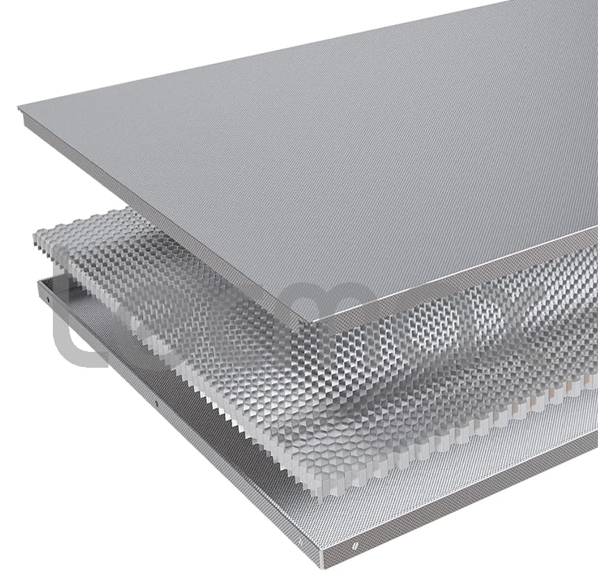 Cấu tạo tủ bếp inox 3 lớp Lecmax Home